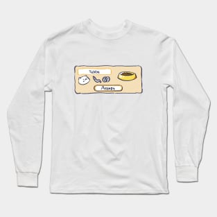 tubbs the cat with its hefty gift of 69 fish / kitty collector Long Sleeve T-Shirt